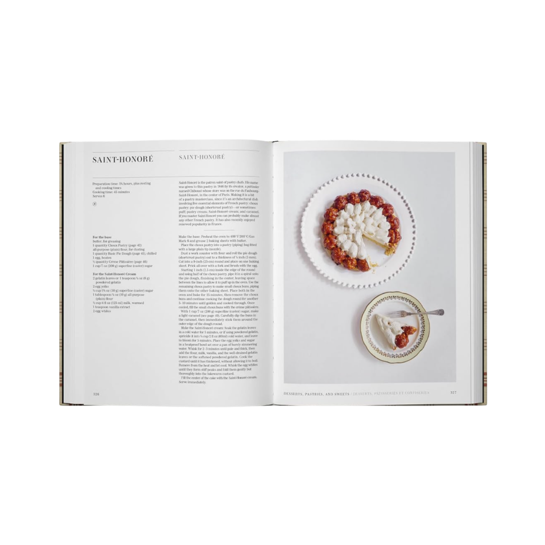 Classic French Recipes Hardcover Book