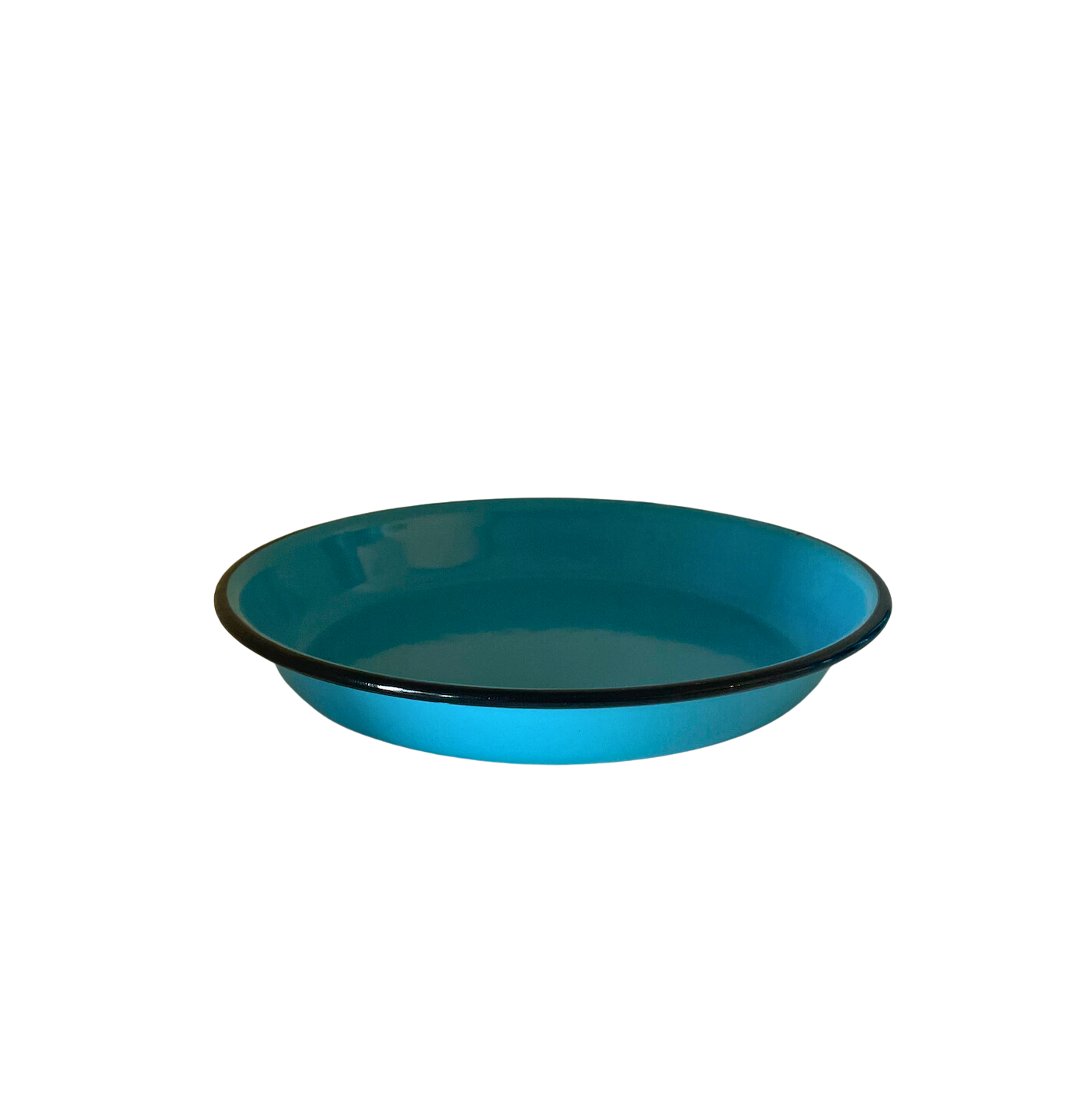 Blue Enamel Deep Plate