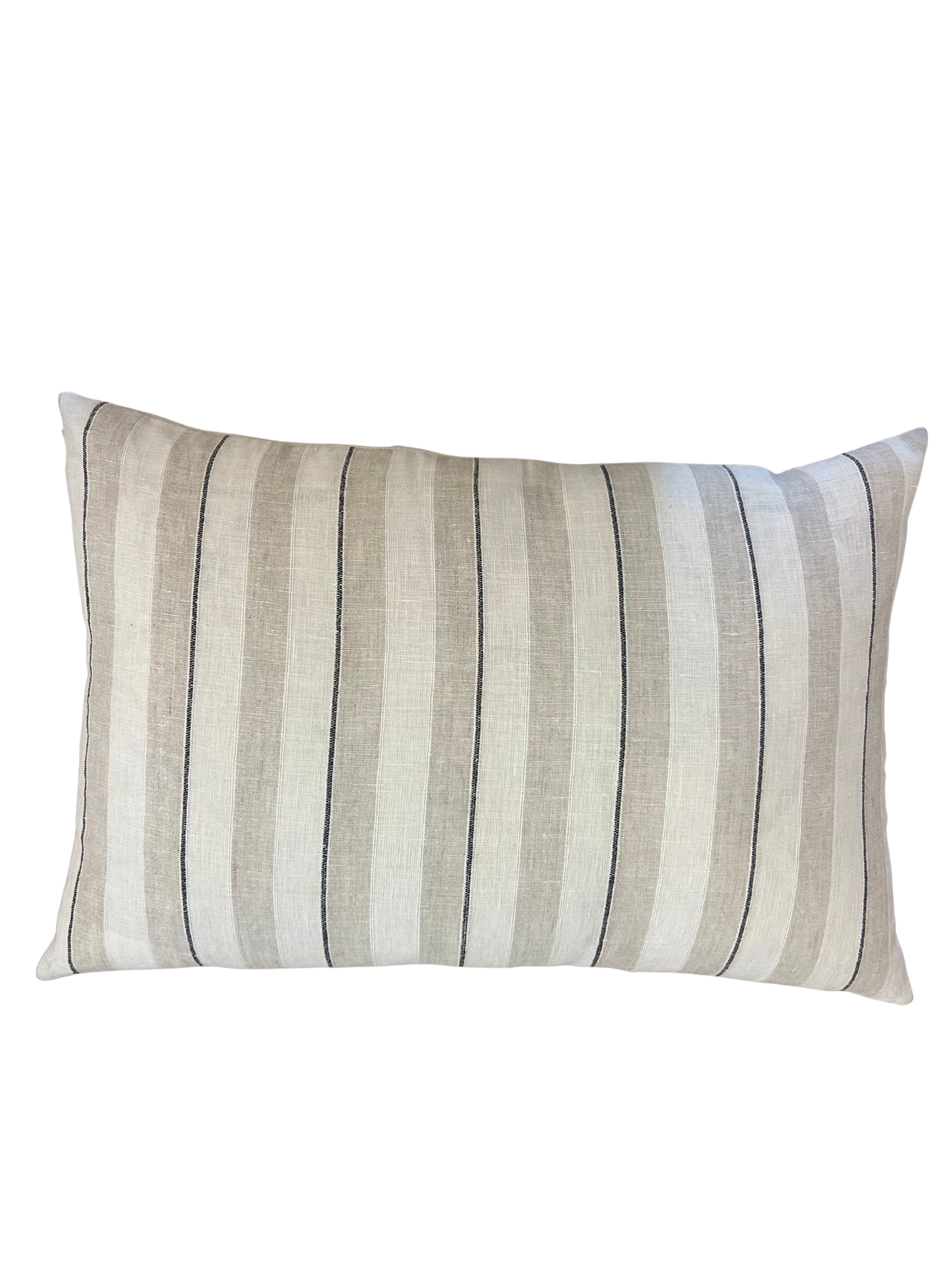 Vertical Stripe Lumbar Pillow