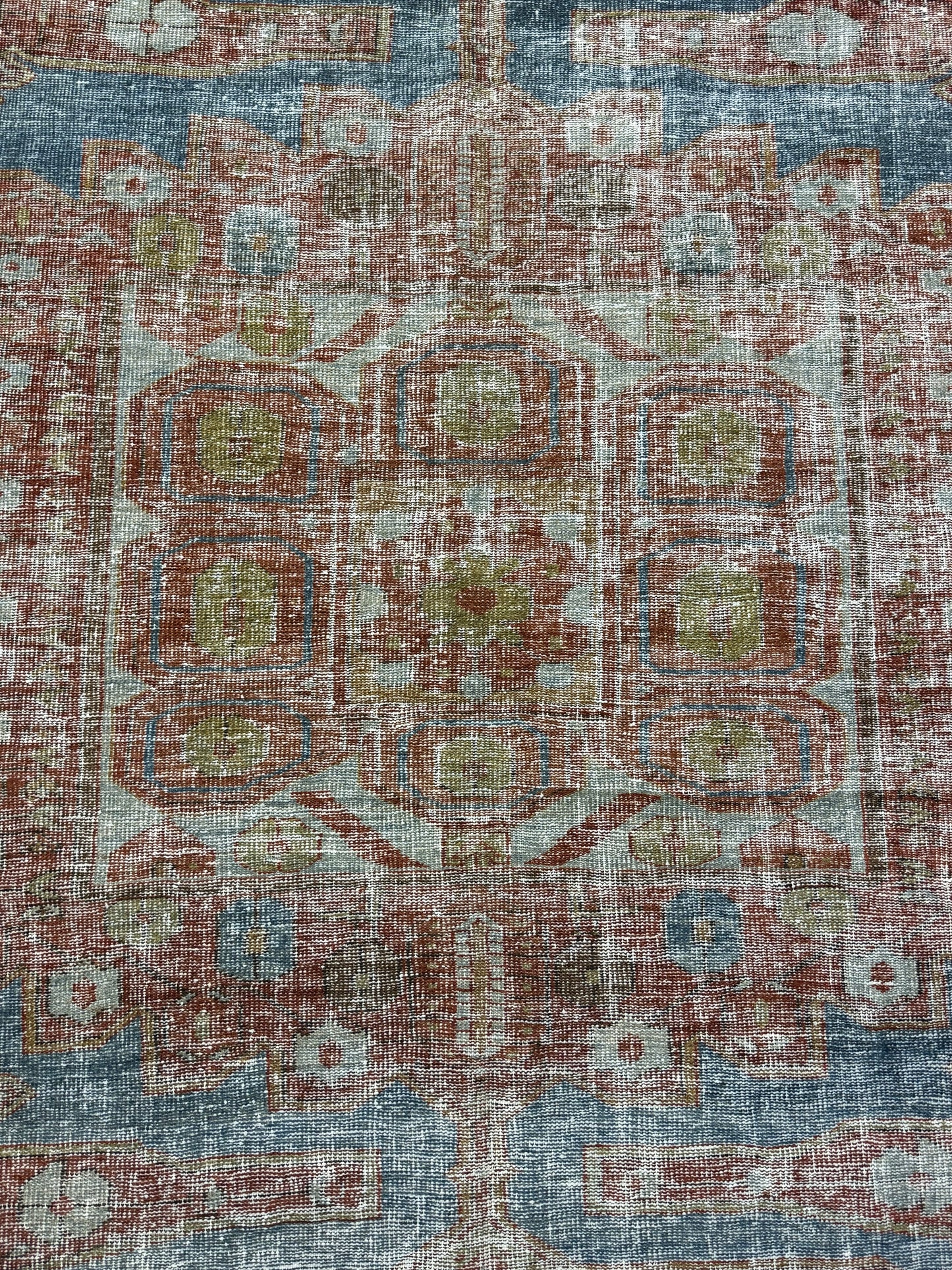 Vintage Multi Color Large Rug