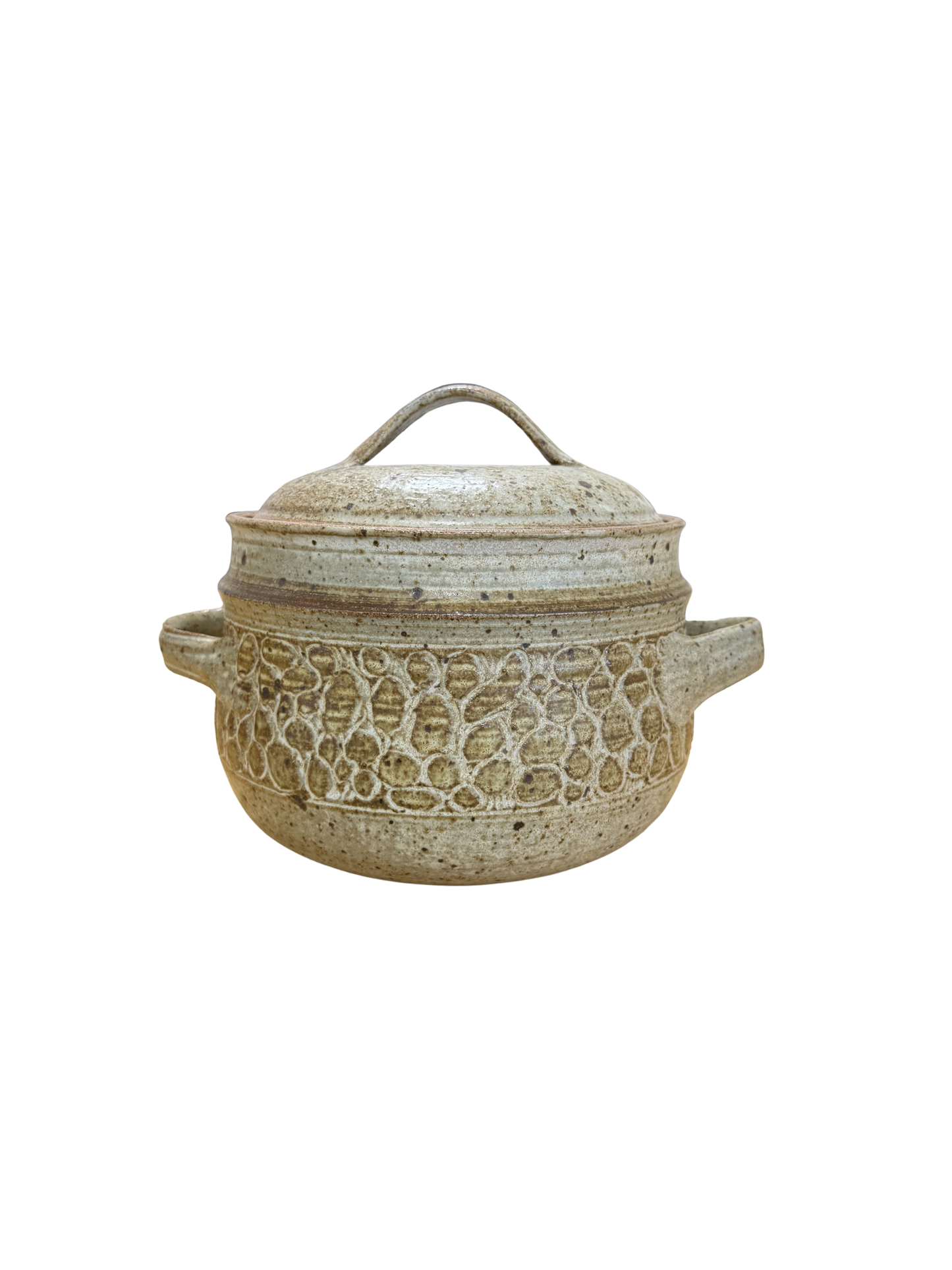 Lidded Pottery bowl