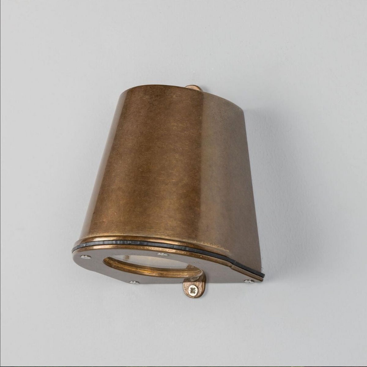 Wade Outdoor Brass Spotlight