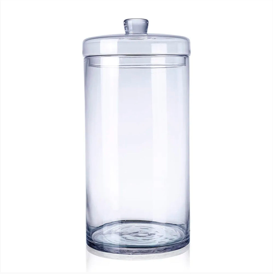 Glass Apothecary Jar With Lid
