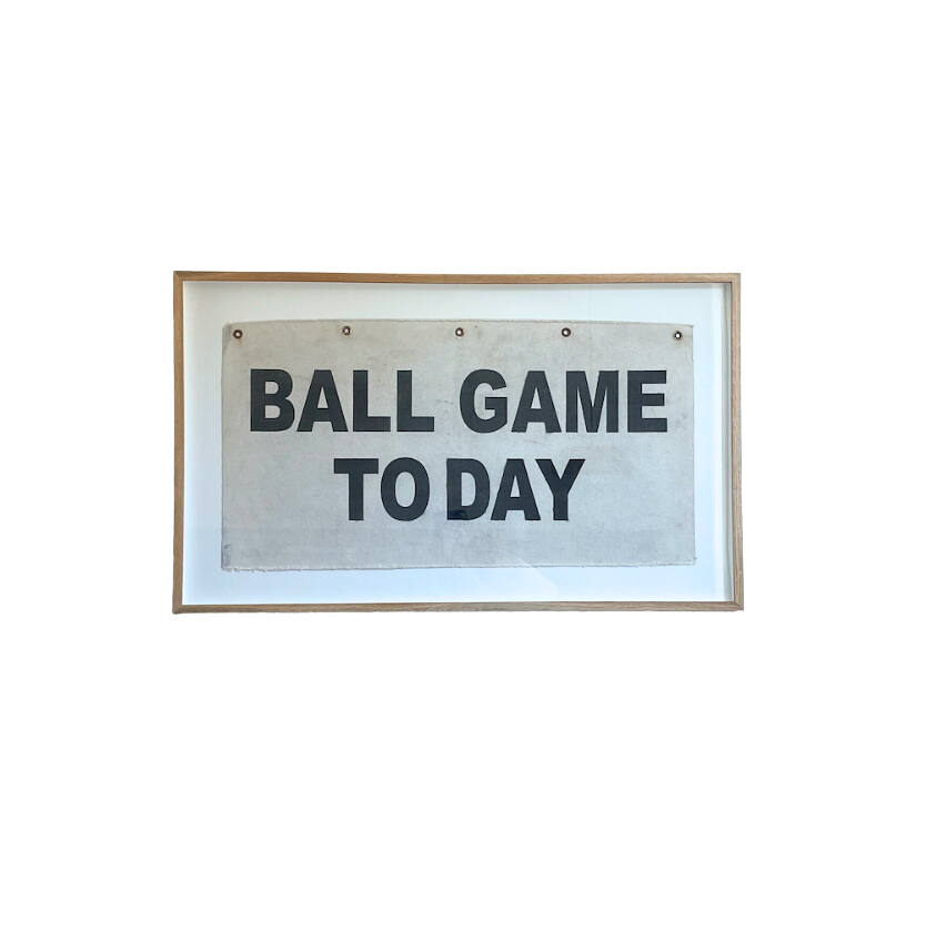 "Ball Game Today" Art