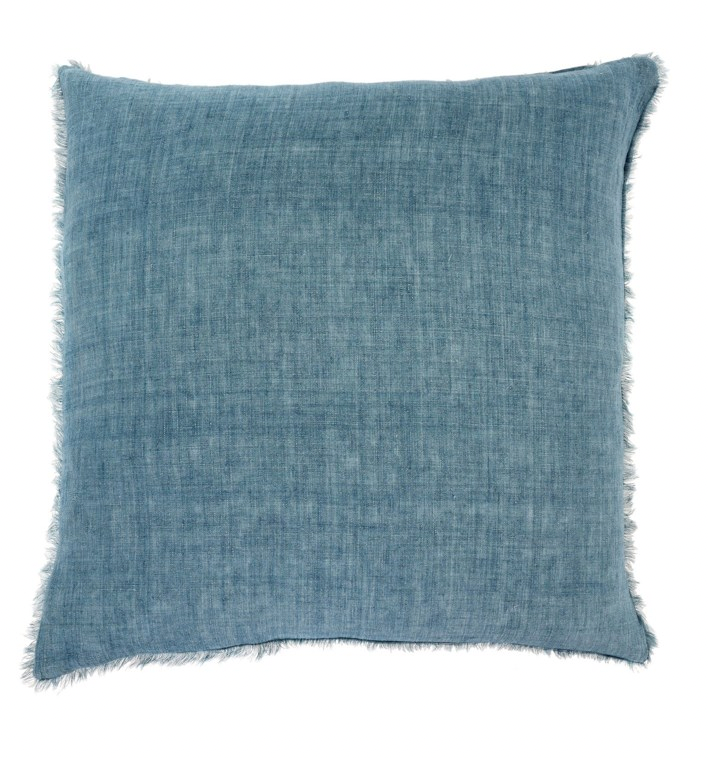24x24 Linen Fringe Pillow
