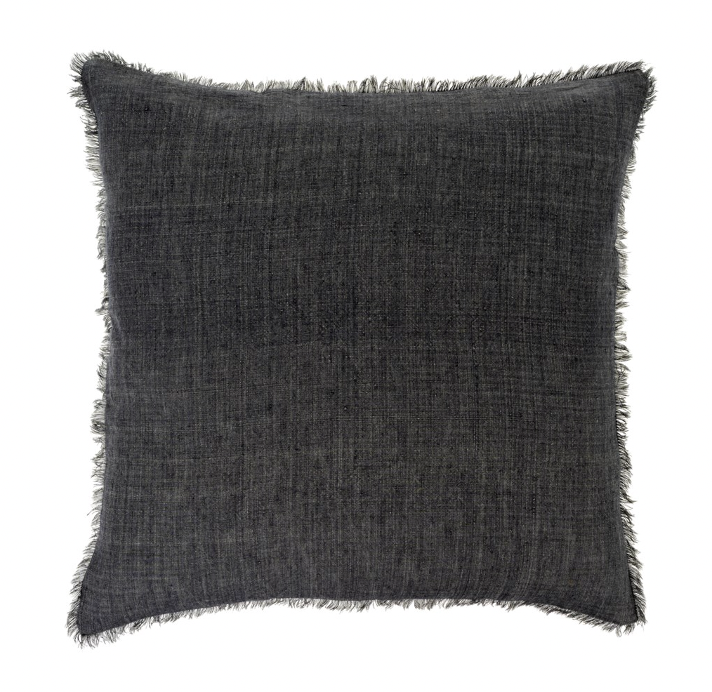 24x24 Linen Fringe Pillow