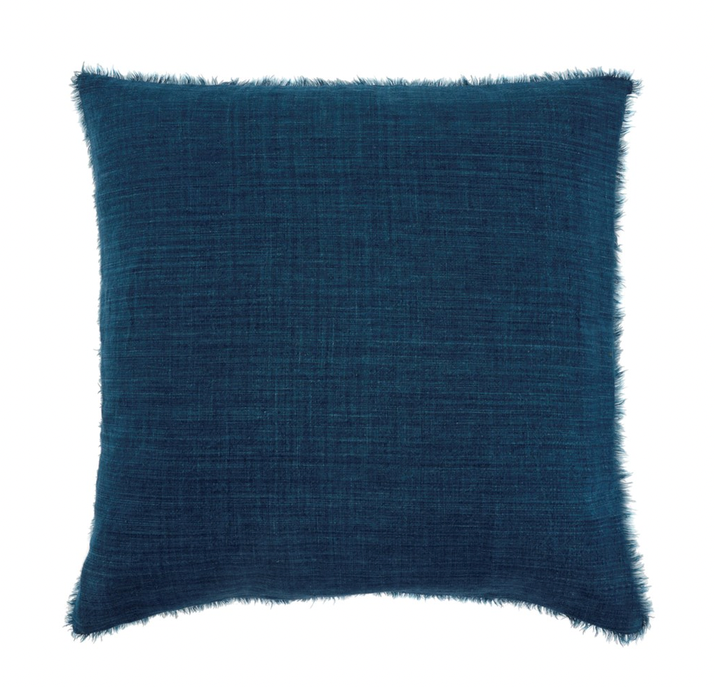 24x24 Linen Fringe Pillow