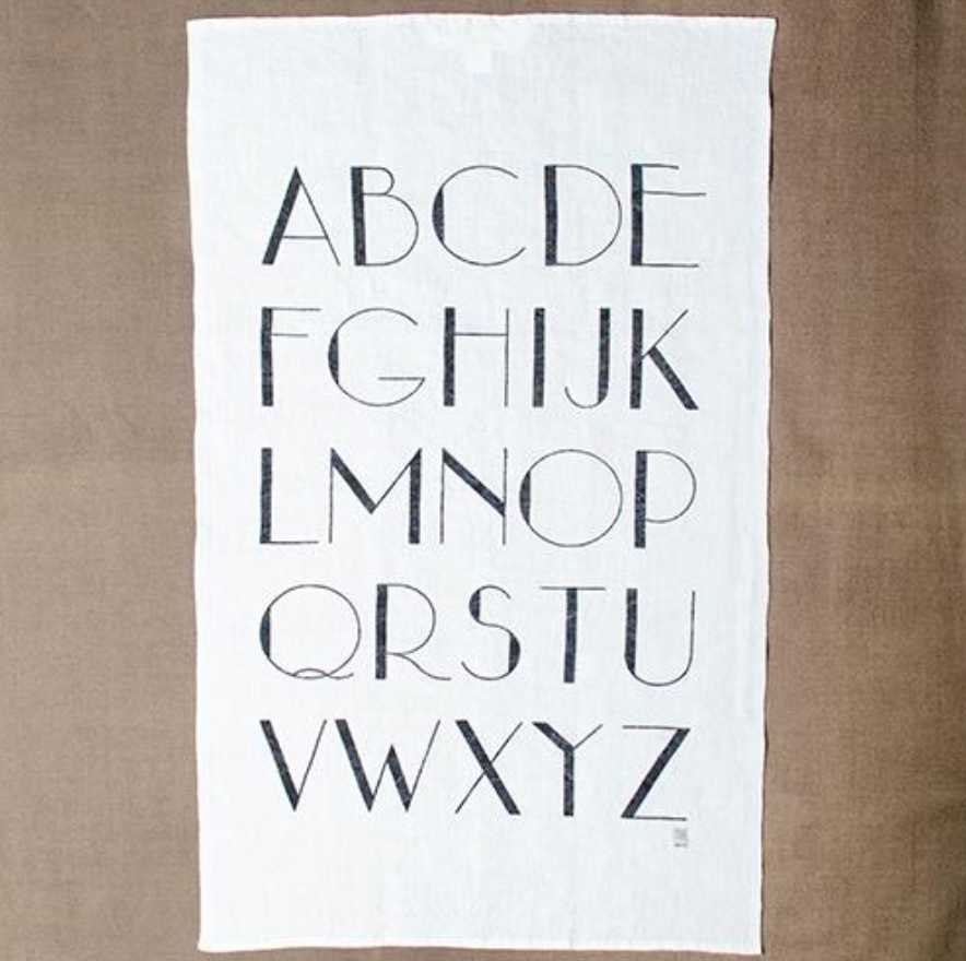 ABC's Tea Towel