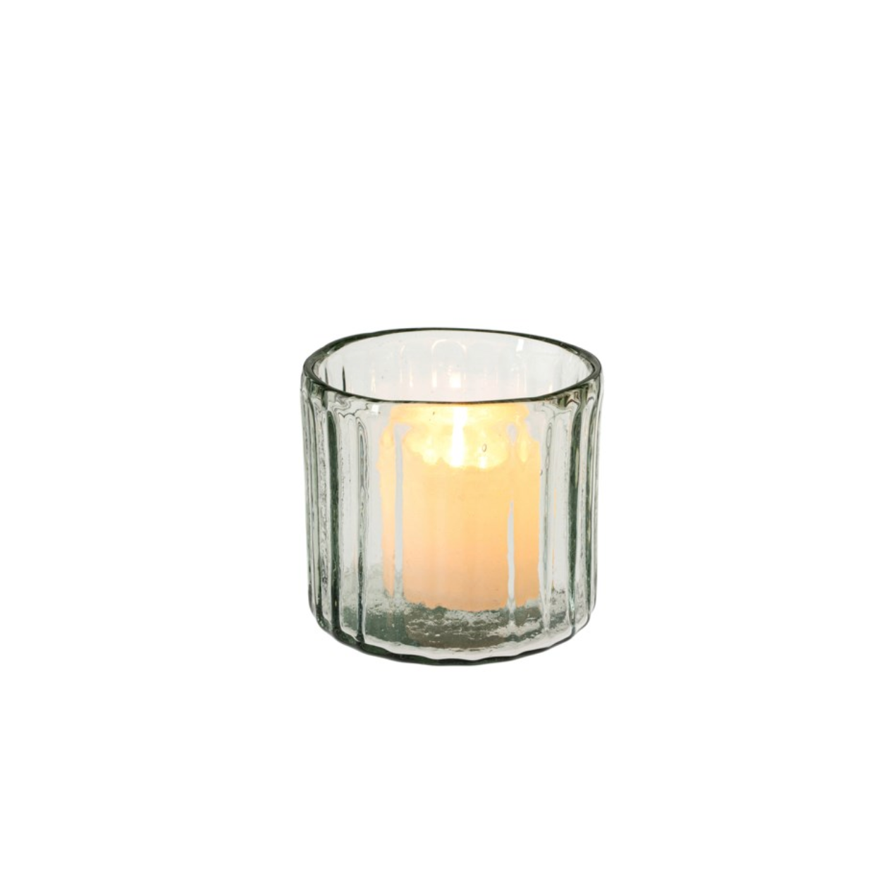 Ripple Glass Votive