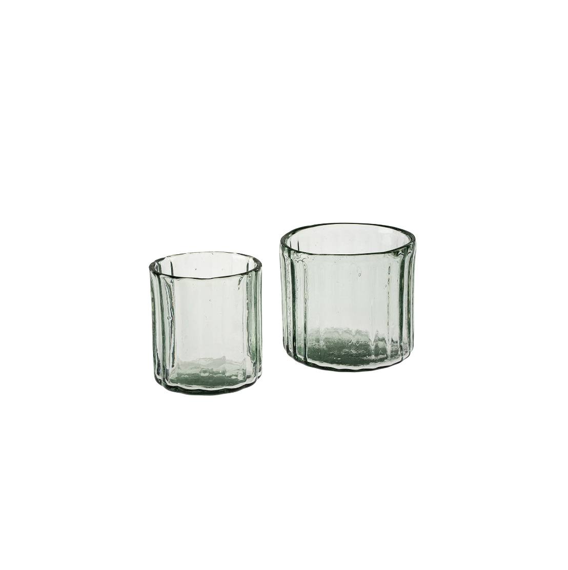 Ripple Glass Votive