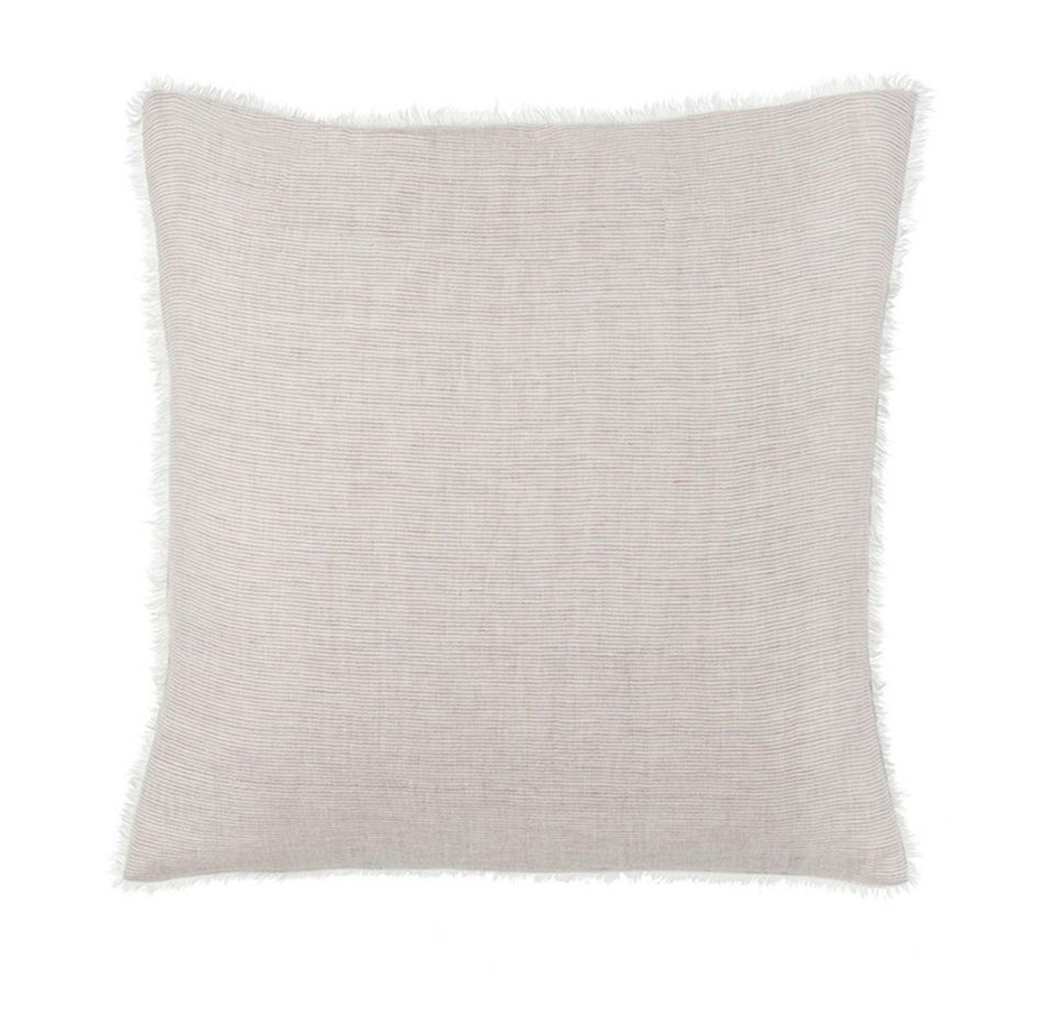 24x24 Linen Fringe Pillow