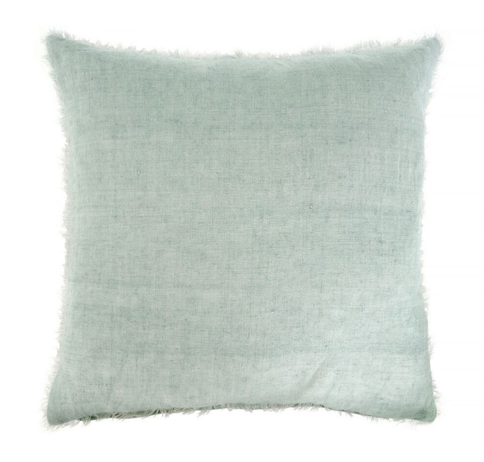 24x24 Linen Fringe Pillow