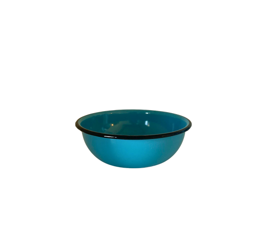 Blue Enamel Bowl