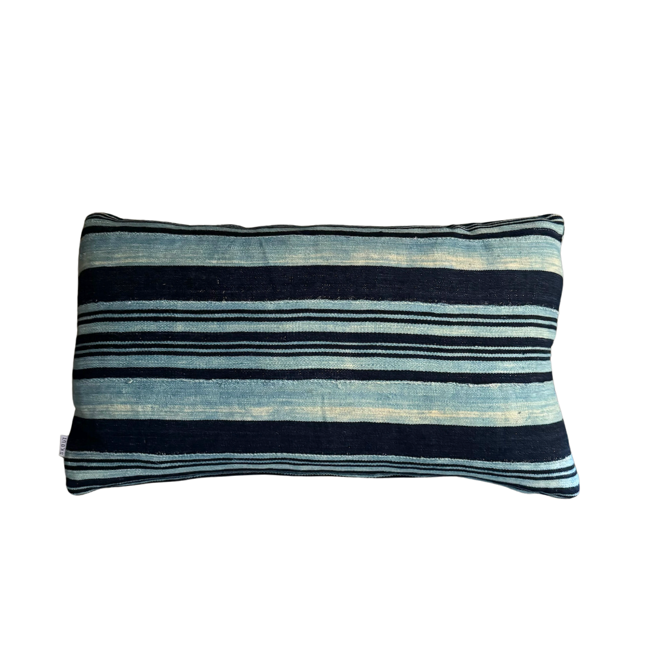 Horizontal Blue Stripe Lumbar