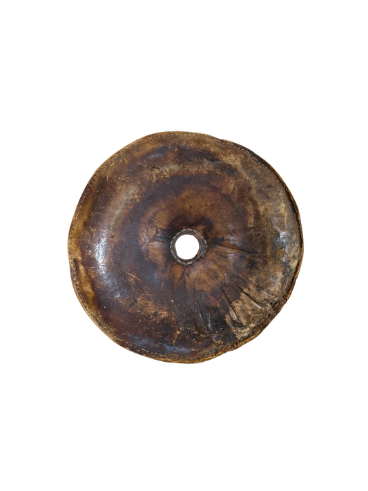 Vintage Leather Paperweight