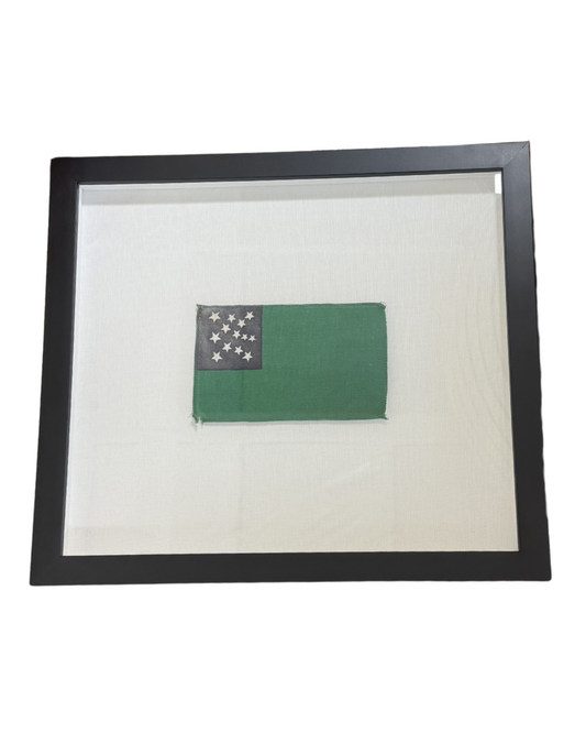 Framed Green Mountain Boys Flag