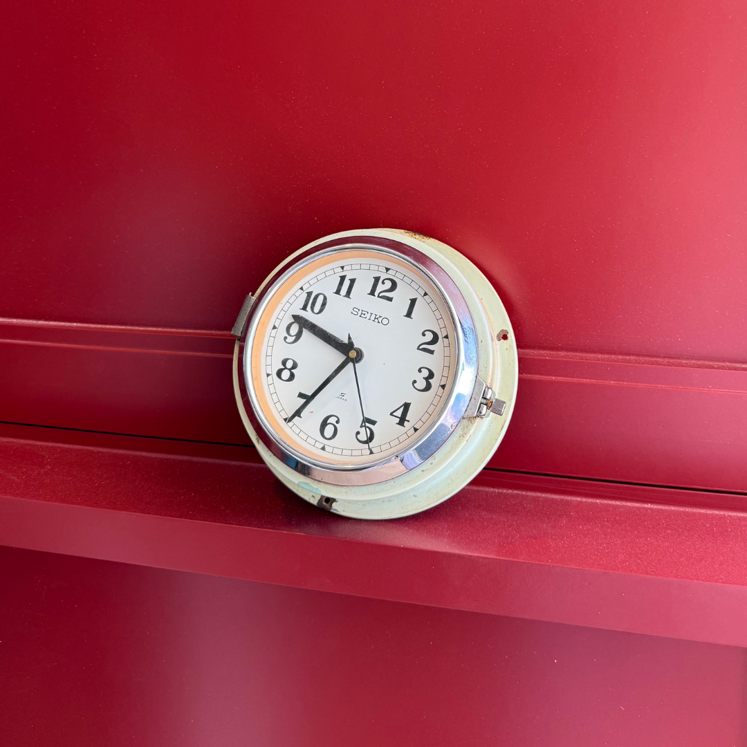 Vintage Round Clock