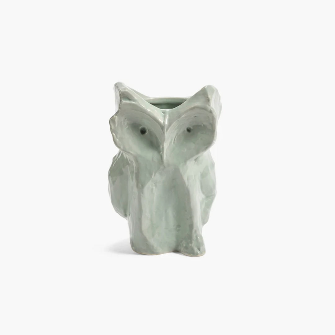 OWL VASE AFTER MIDNIGHT