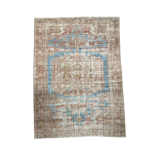 Vintage Multi Color Large Rug