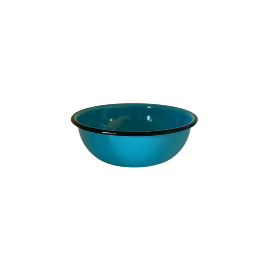 Blue Enamel Bowl