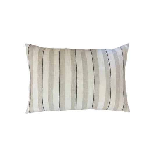 Vertical Stripe Lumbar Pillow