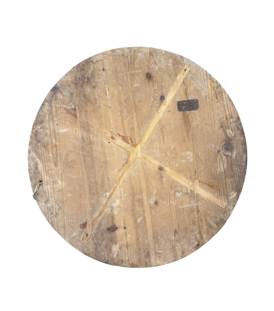 Round Vintage Bread Board