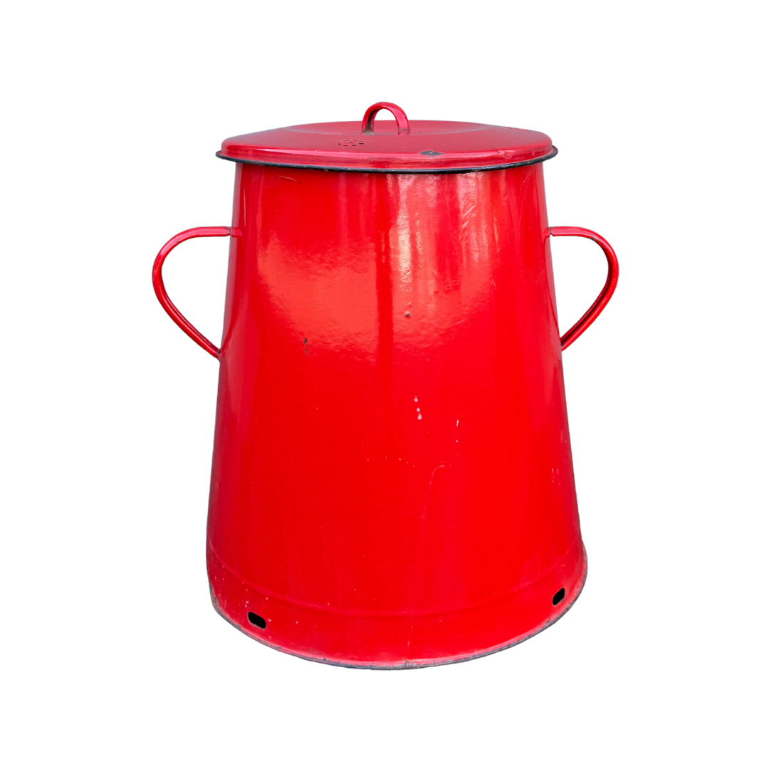 Vintage Large Enamel Jug