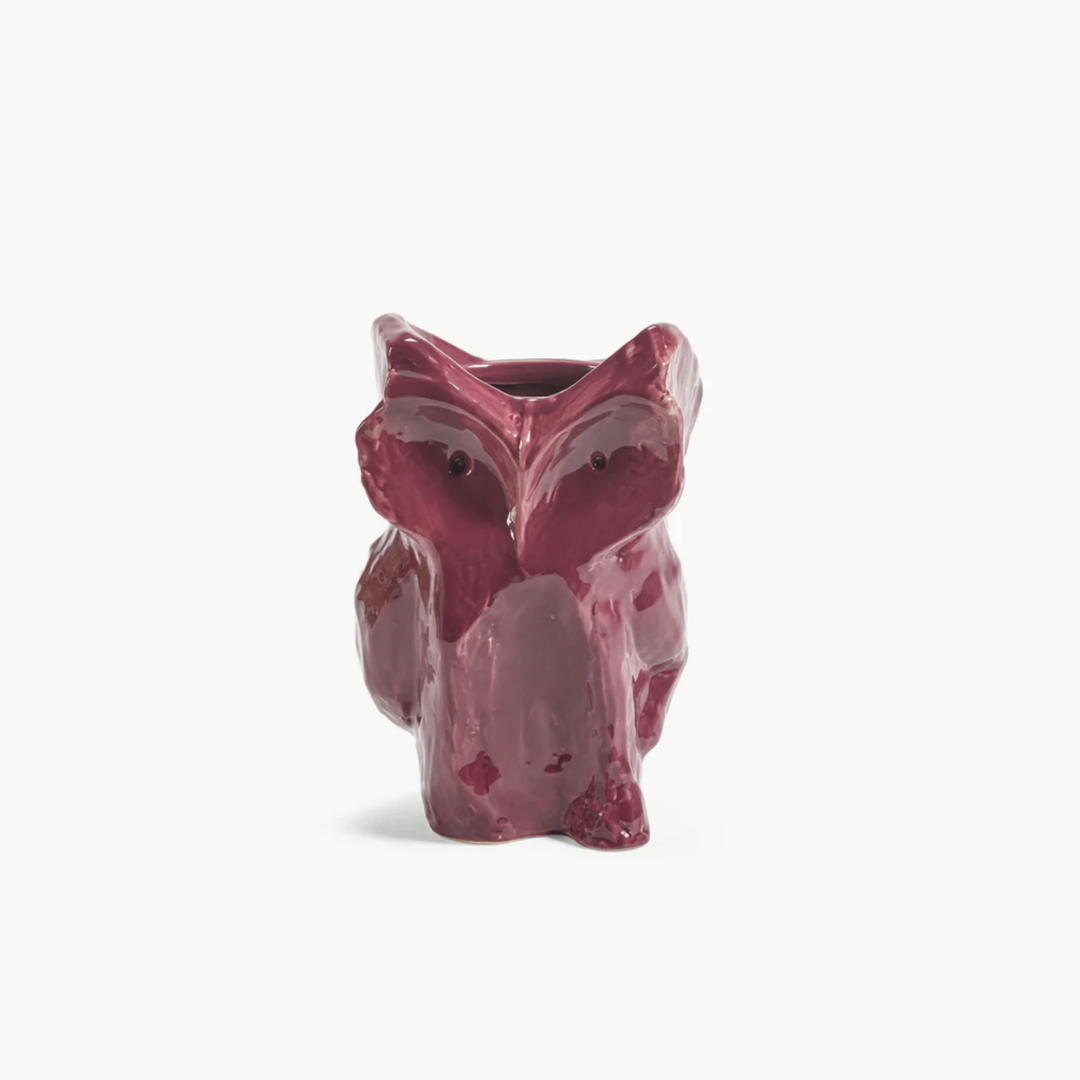 OWL VASE AFTER MIDNIGHT