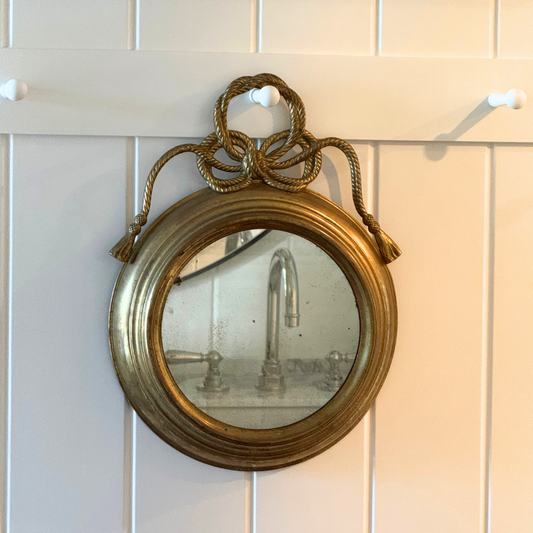 Vintage Golden Knot Mirror