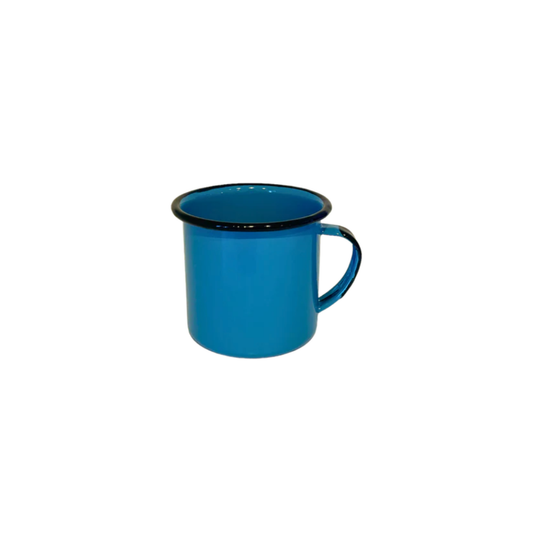Blue Enamel Coffee Mug