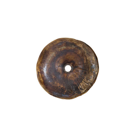 Vintage Leather Paperweight