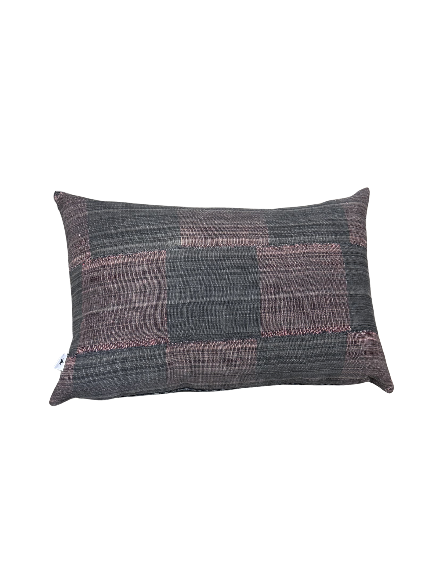 Vintage Black and Pink Pillow