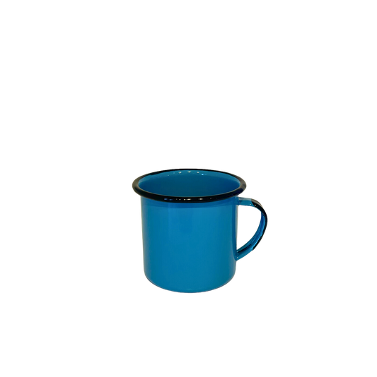 Blue Enamel Coffee Mug