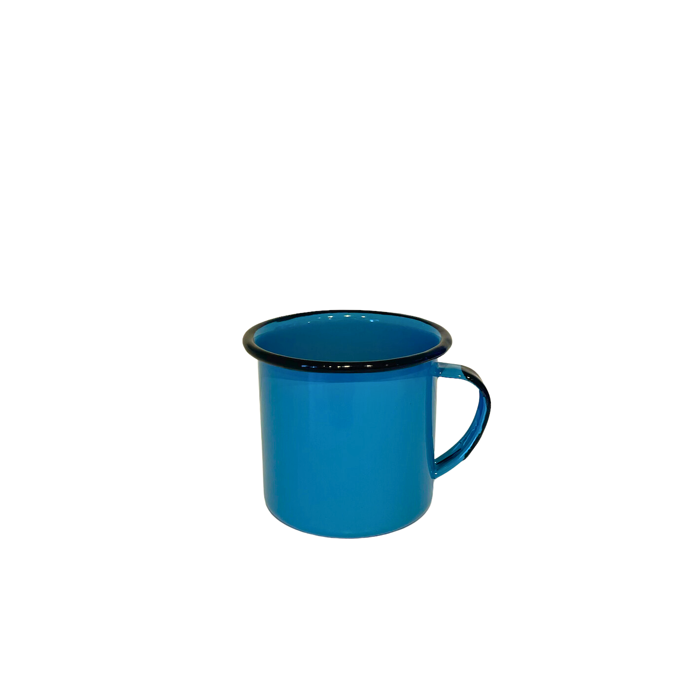 Blue Enamel Coffee Mug