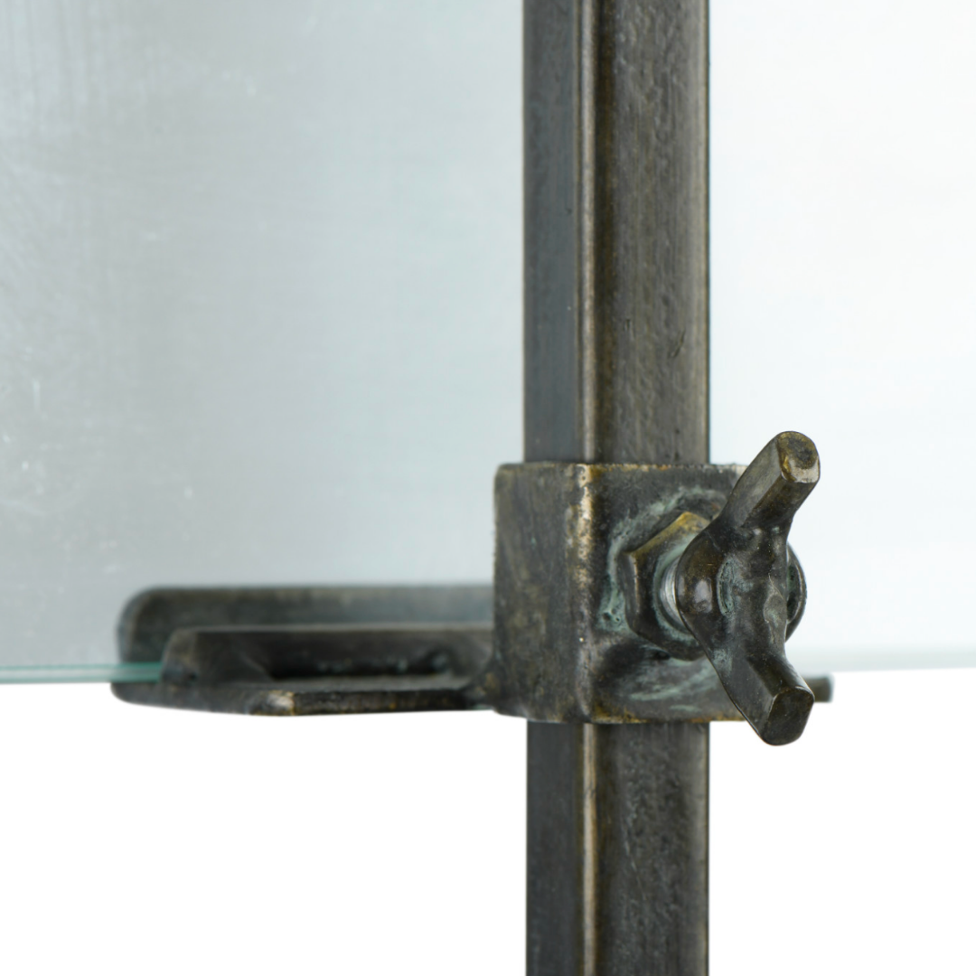 Floating Photo Frame with Metal Stand