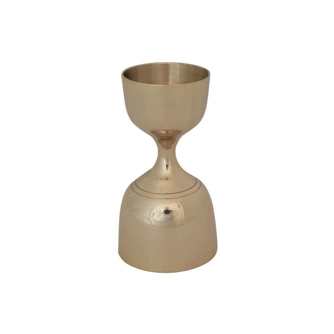 Brass Double Sided Cocktail Jigger