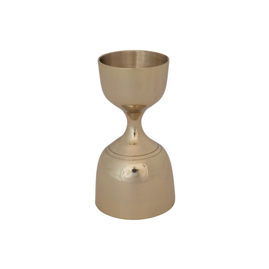 Brass Double Sided Cocktail Jigger