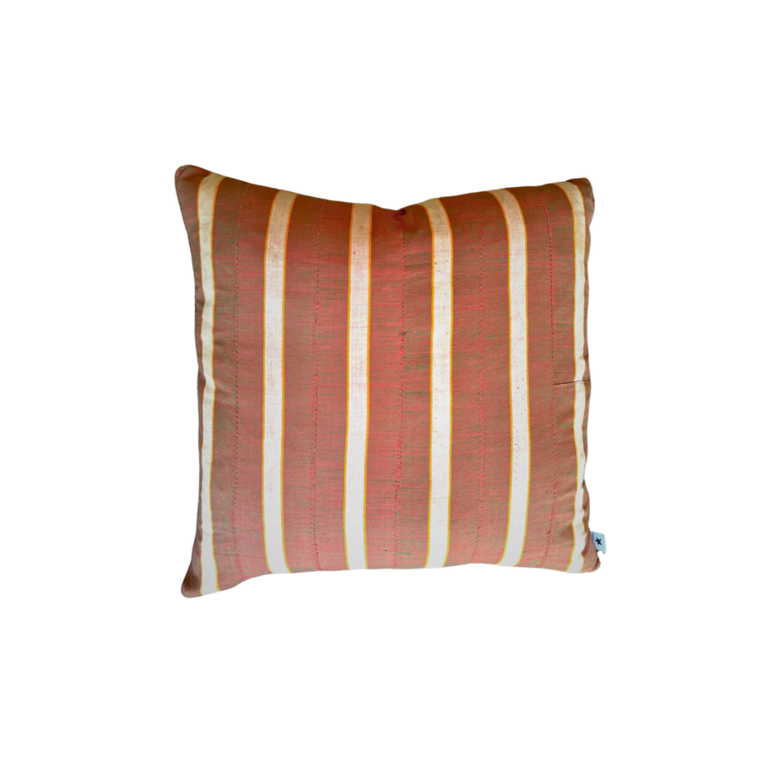 Terracotta Stripe Pillow