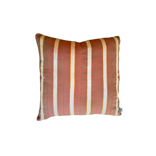 Terracotta Stripe Pillow