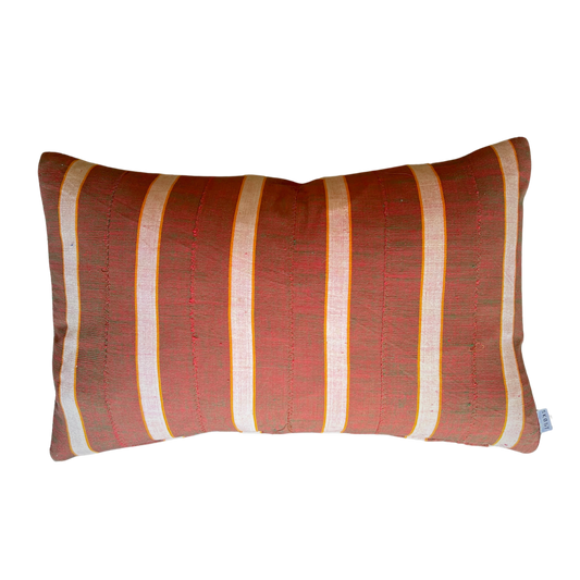 Terracotta Stripe Lumbar