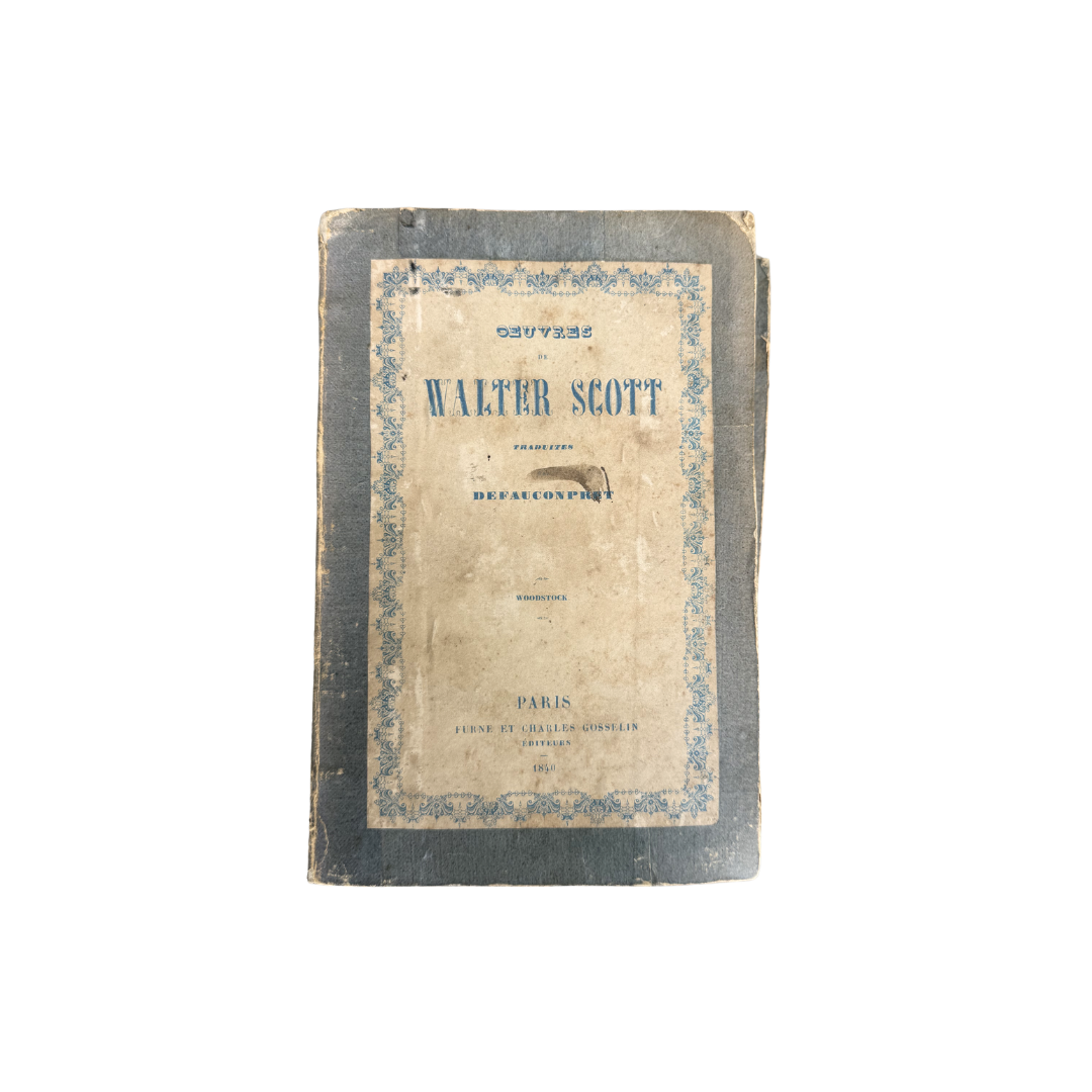 French Antique Book Set
