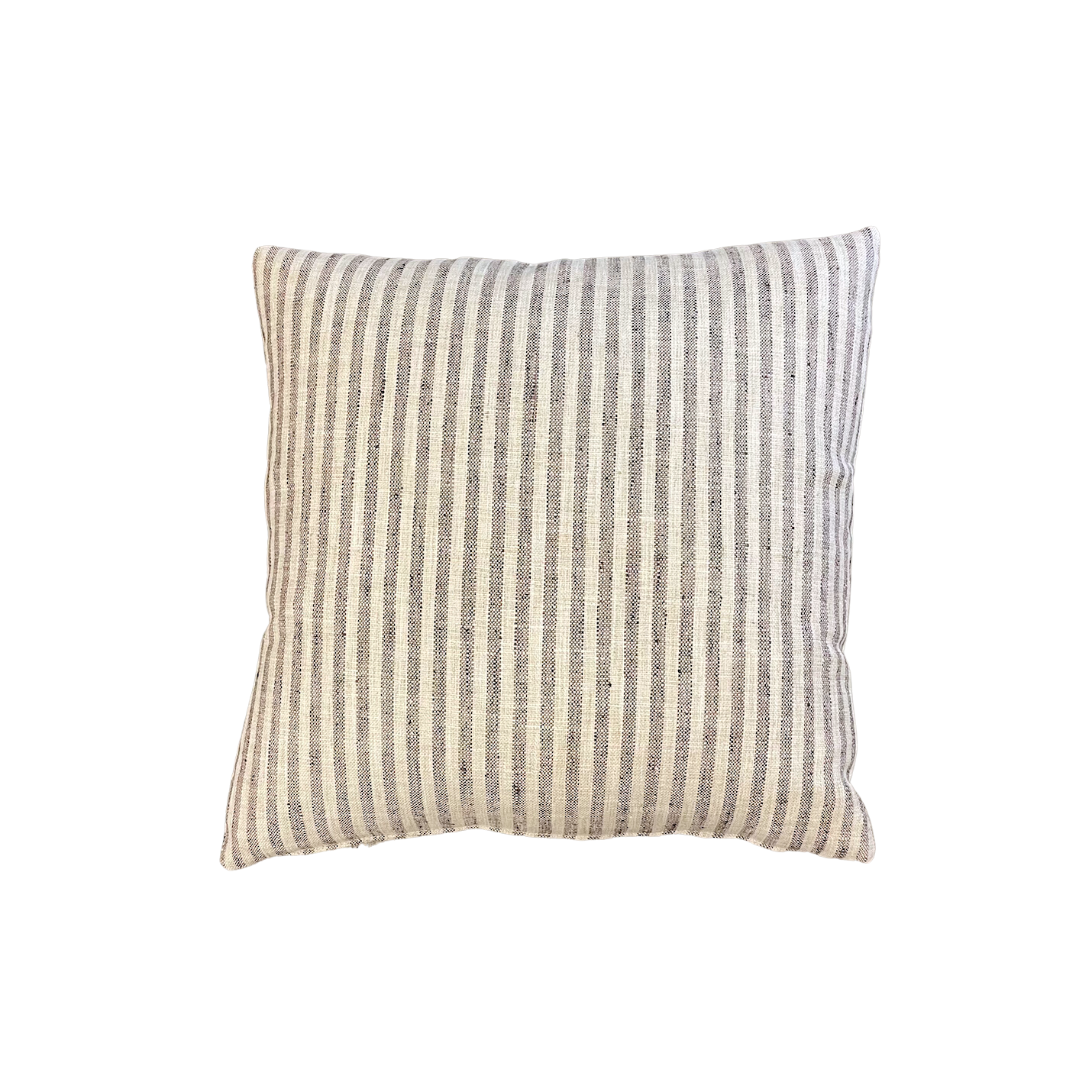 Taupe Stripe Pillow