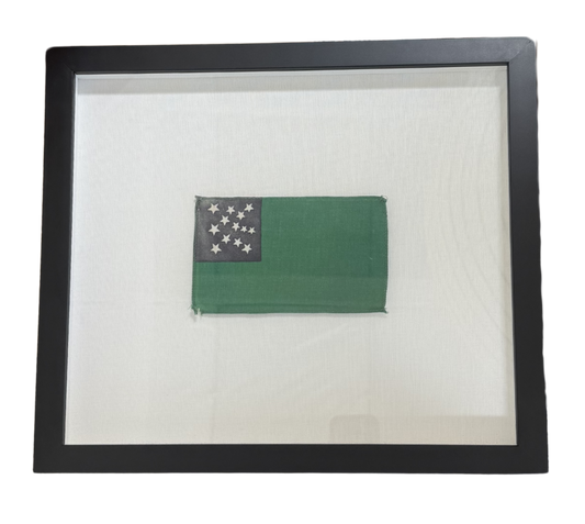Framed Green Mountain Boys Flag