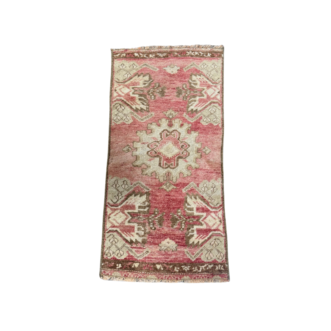 Vintage Red Mini Rug