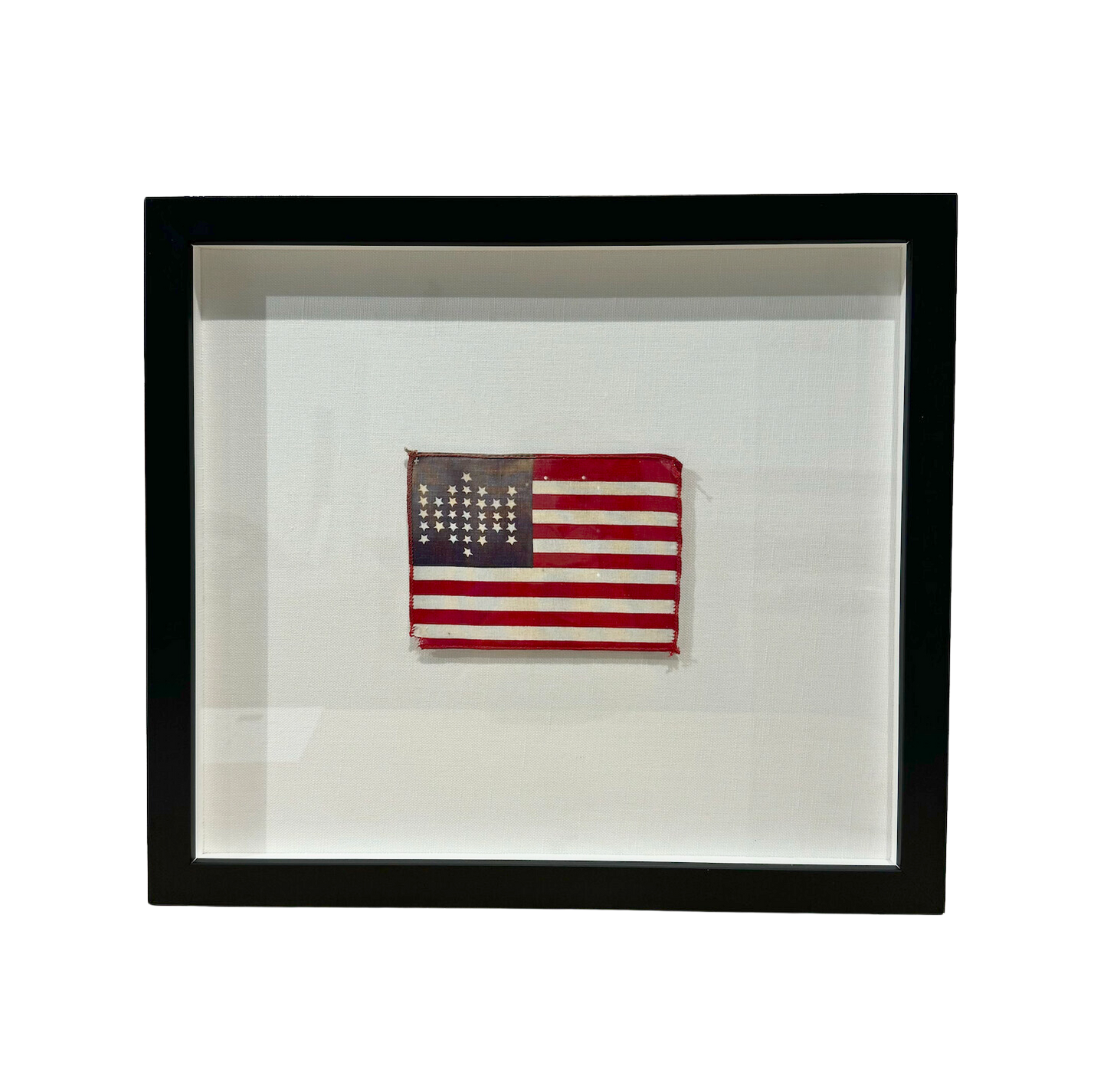 Heritage Shadowbox: Vintage American Flag