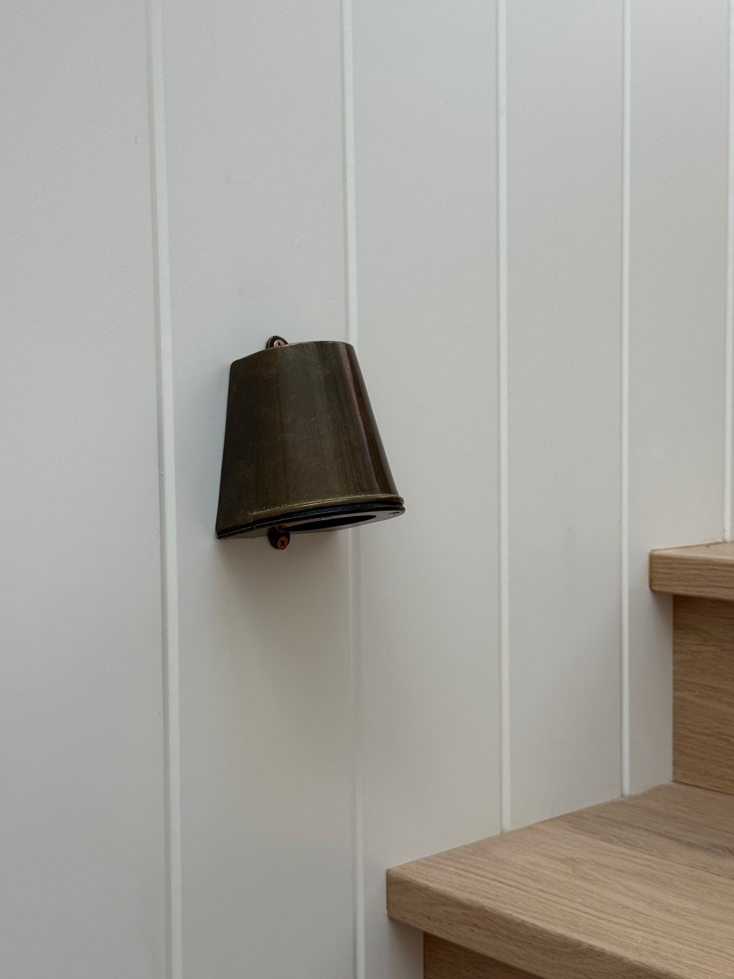 Wade Outdoor Brass Spotlight