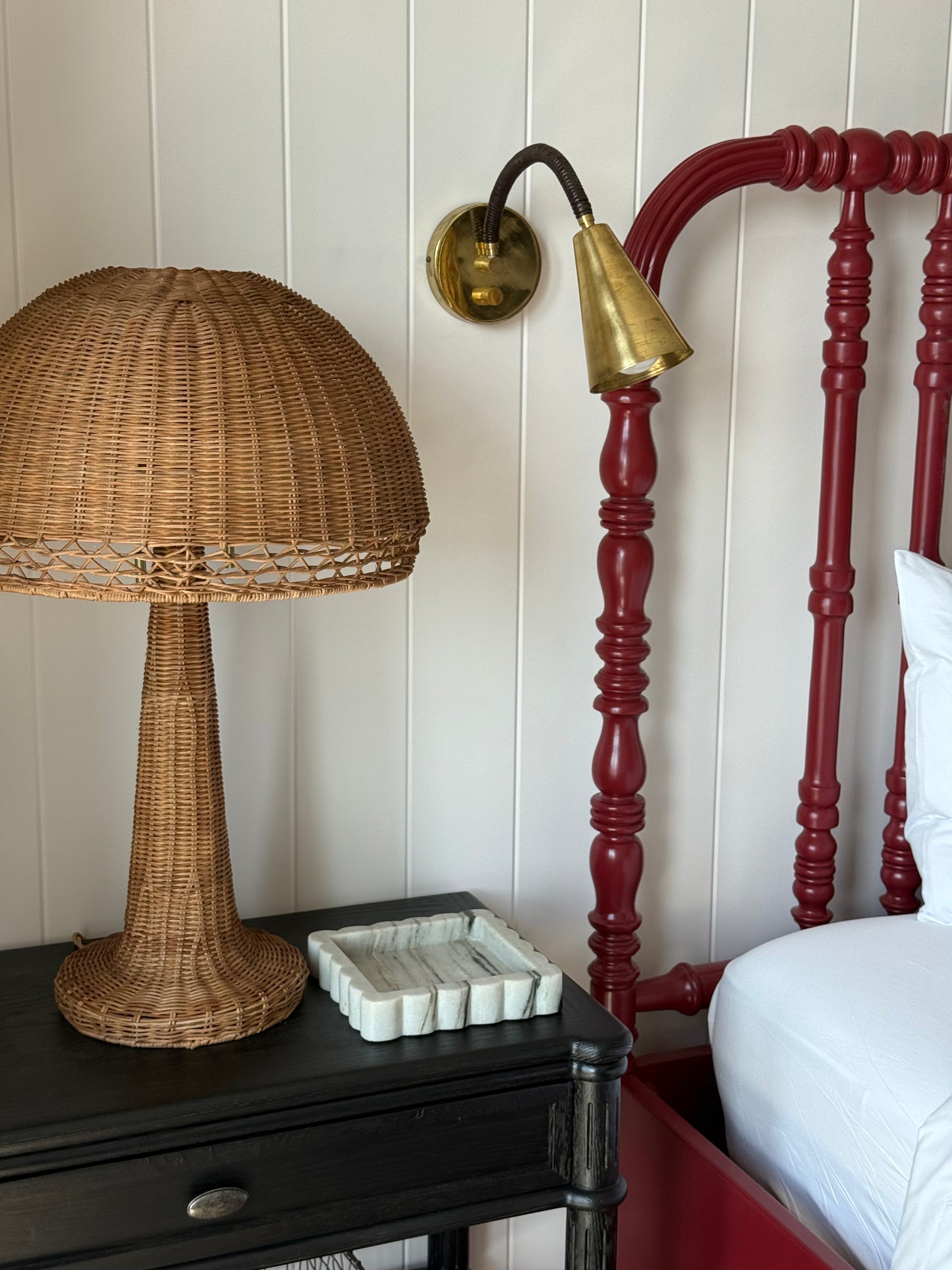Marble Scalloped Tray