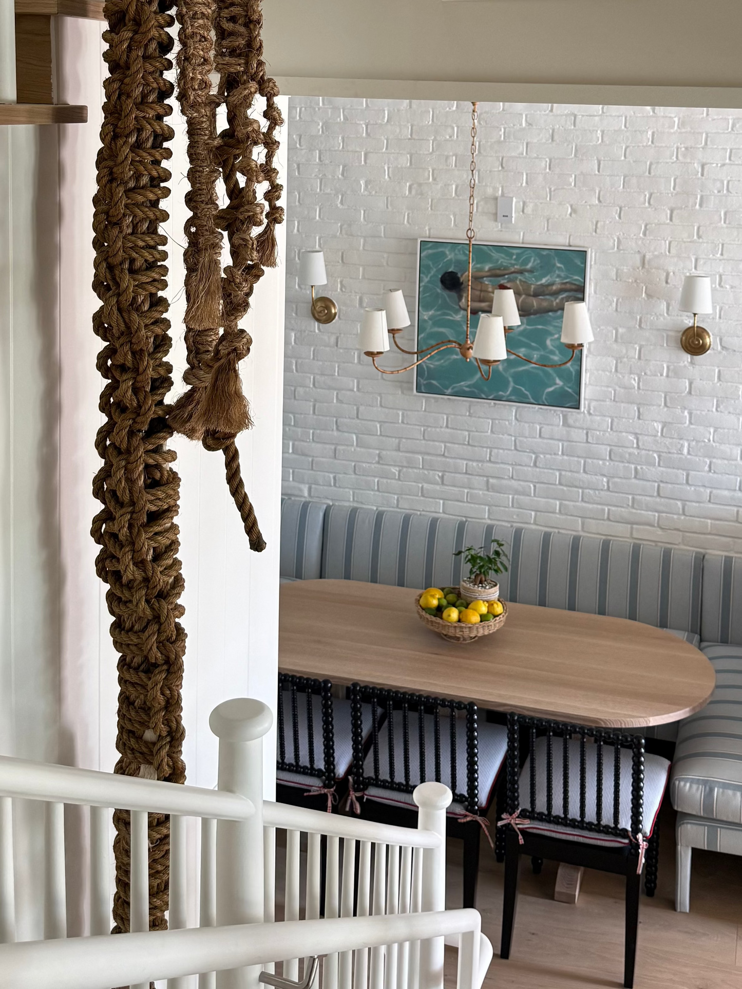 Saxon Small Tan Chandelier