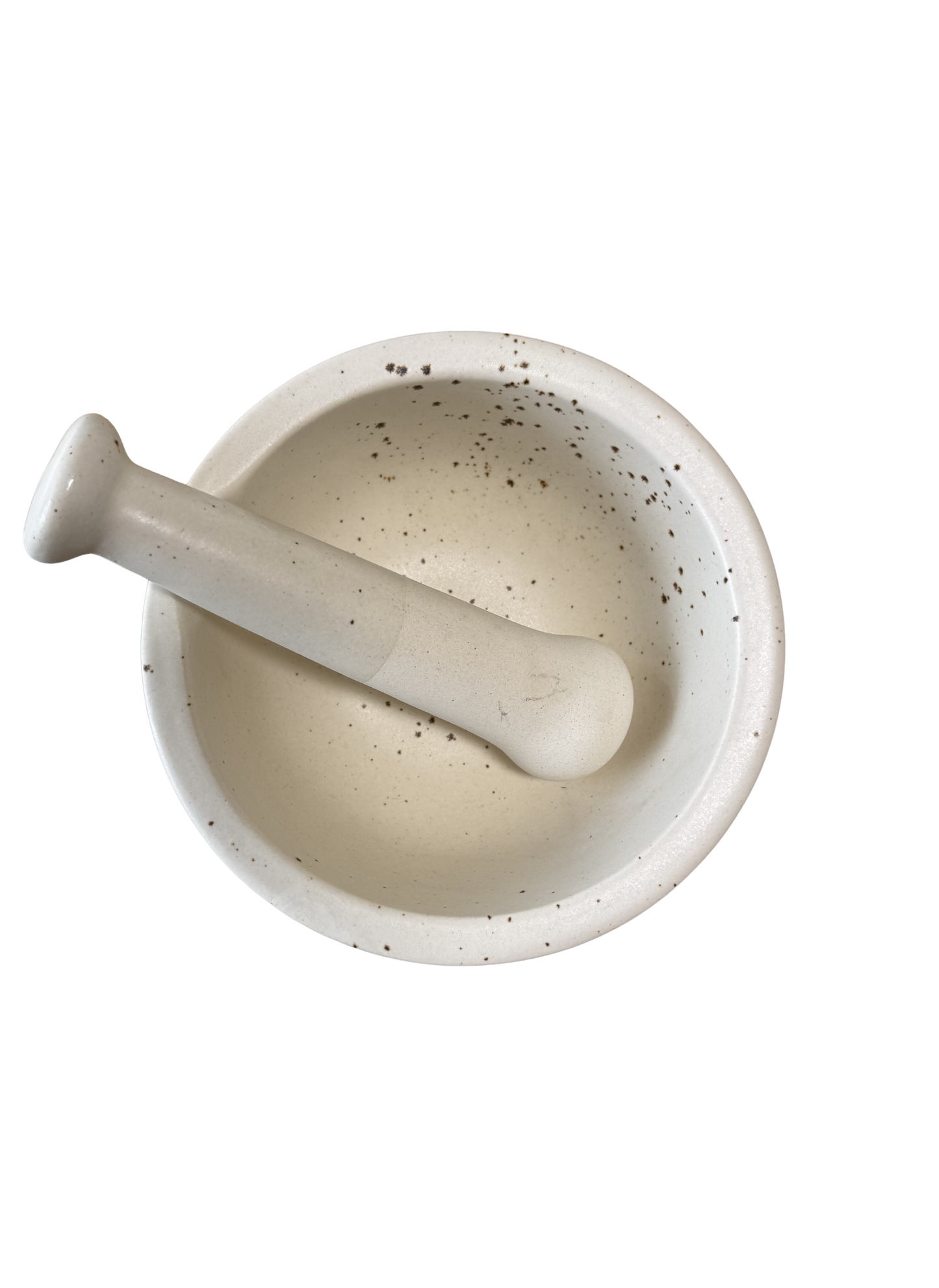 Ivory Marble Mortar and Pestle