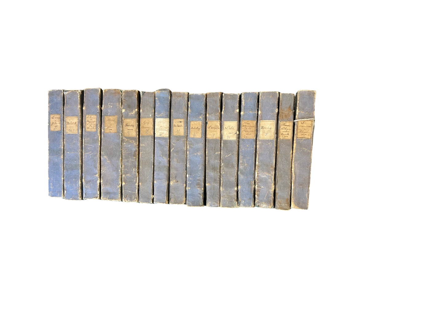 French Antique Book Set